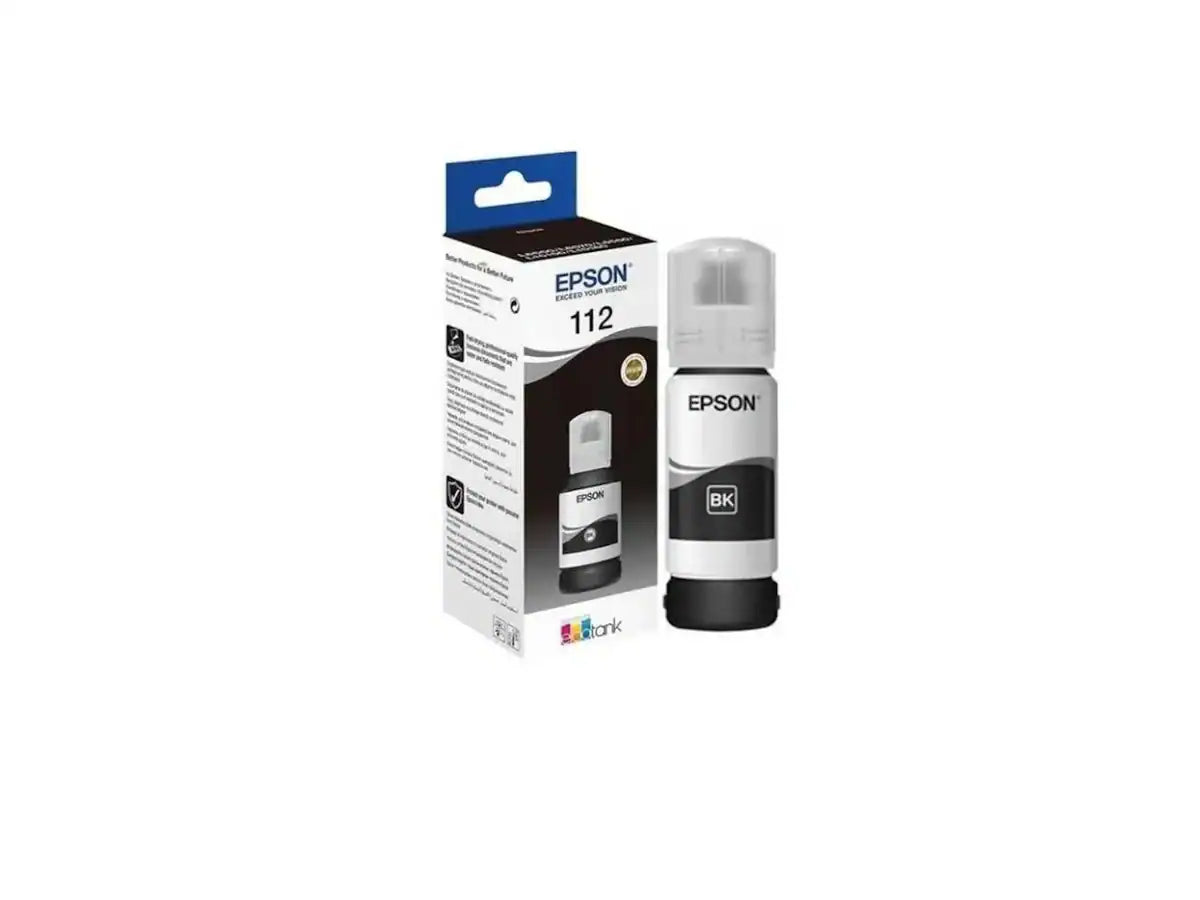 Epson 112 Black Ink Bottle 127ml For L6580 L15150 L15160