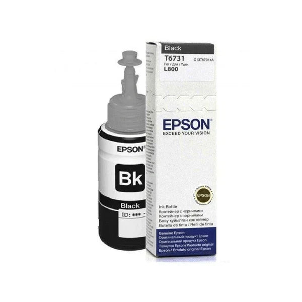 Epson 673 Black Ink Bottle 70ml for EcoTank L800 L810 L850