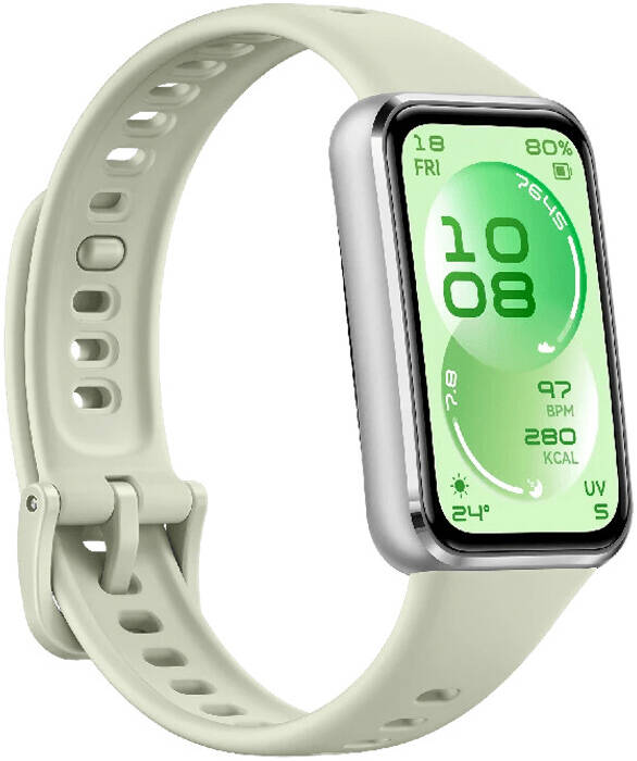 Huawei Band Smart Fitness Tracker (1.62" AMOLED, Green Strap)