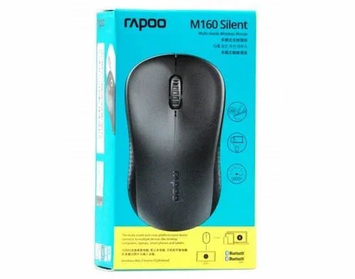 Rapoo M160 Silent MultiMode Wireless Mouse For Quiet Clicks