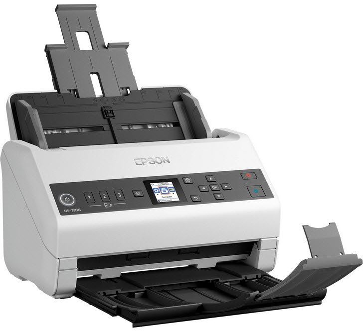 Epson DS-730N A4 Sheetfed Network Document Scanner (40ppm)