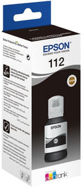 Epson 112 Black Ink Bottle 127ml For L6580 L15150 L15160