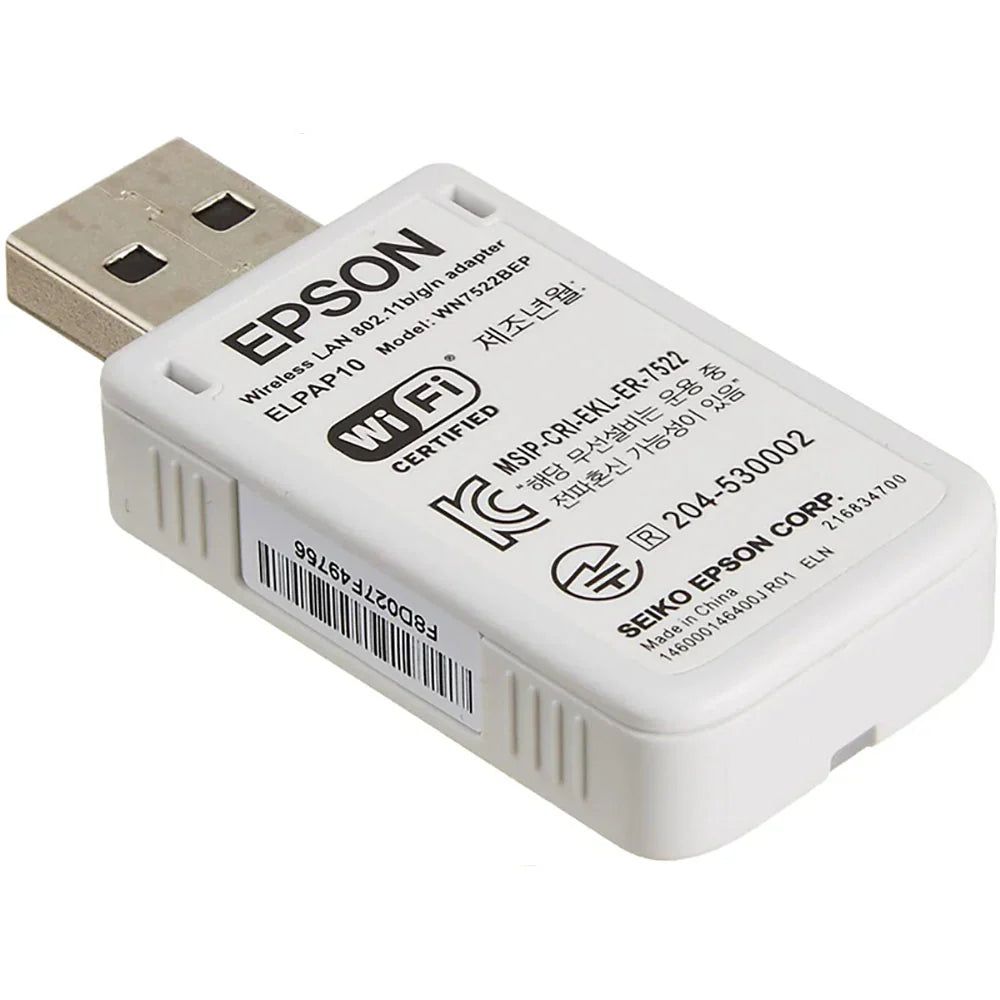 Epson Wireless LAN Adapter B G N For Printers And Laptops