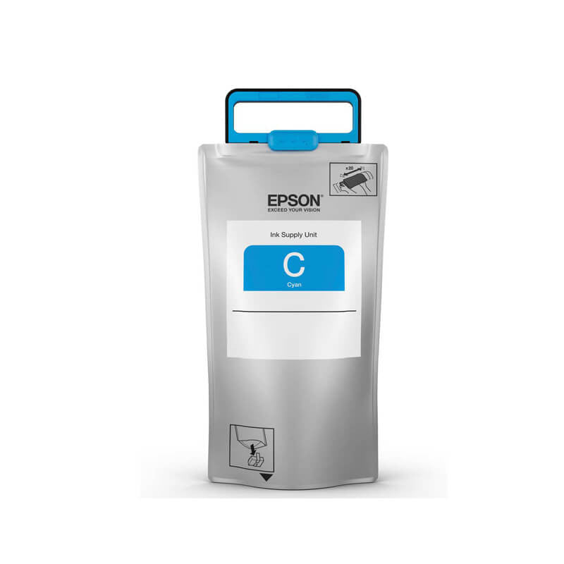 Epson Cyan XXL Ink Supply Unit (WF-R8590, 75,000 Pages)