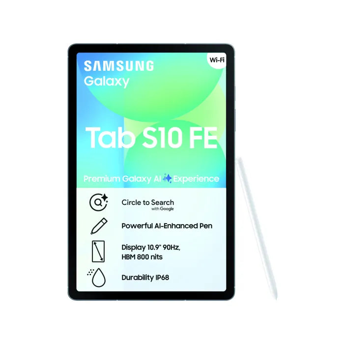 Galaxy Tab S10FE WiFi 8GB RAM 128GB Memory 10.9 Inch S Pen