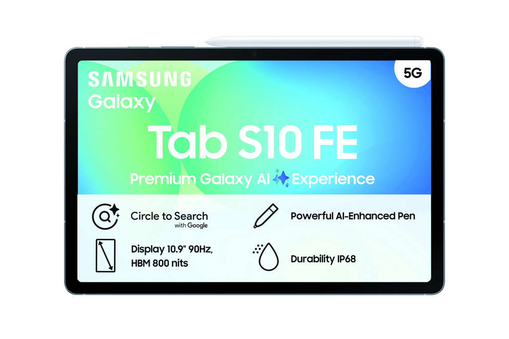 Samsung Galaxy Tab S10FE 5G 10.9 Inch LTE 8GB 128GB IP68
