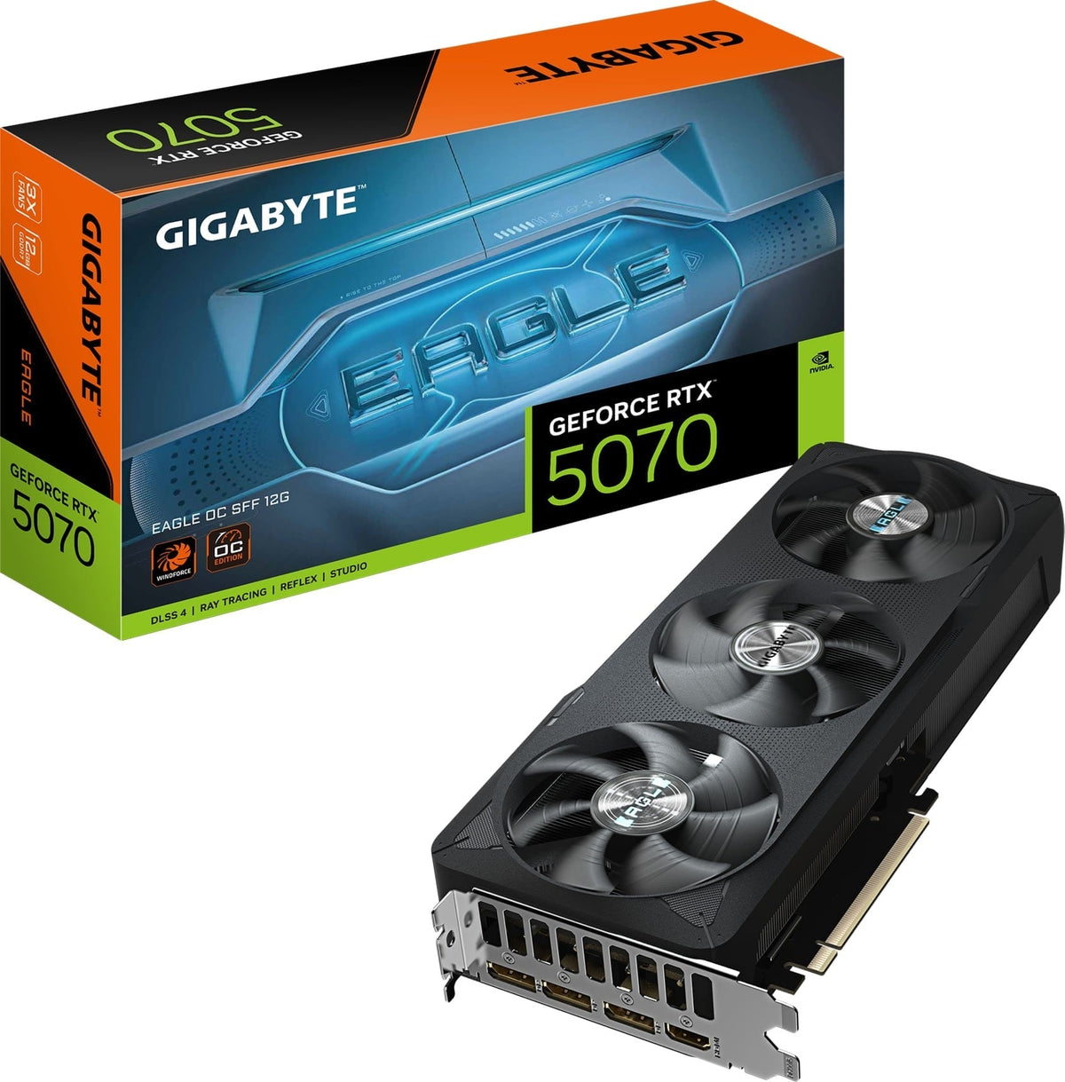 Gigabyte RTX 5070 Eagle OC 12GB GDDR7 Graphics Card 8K