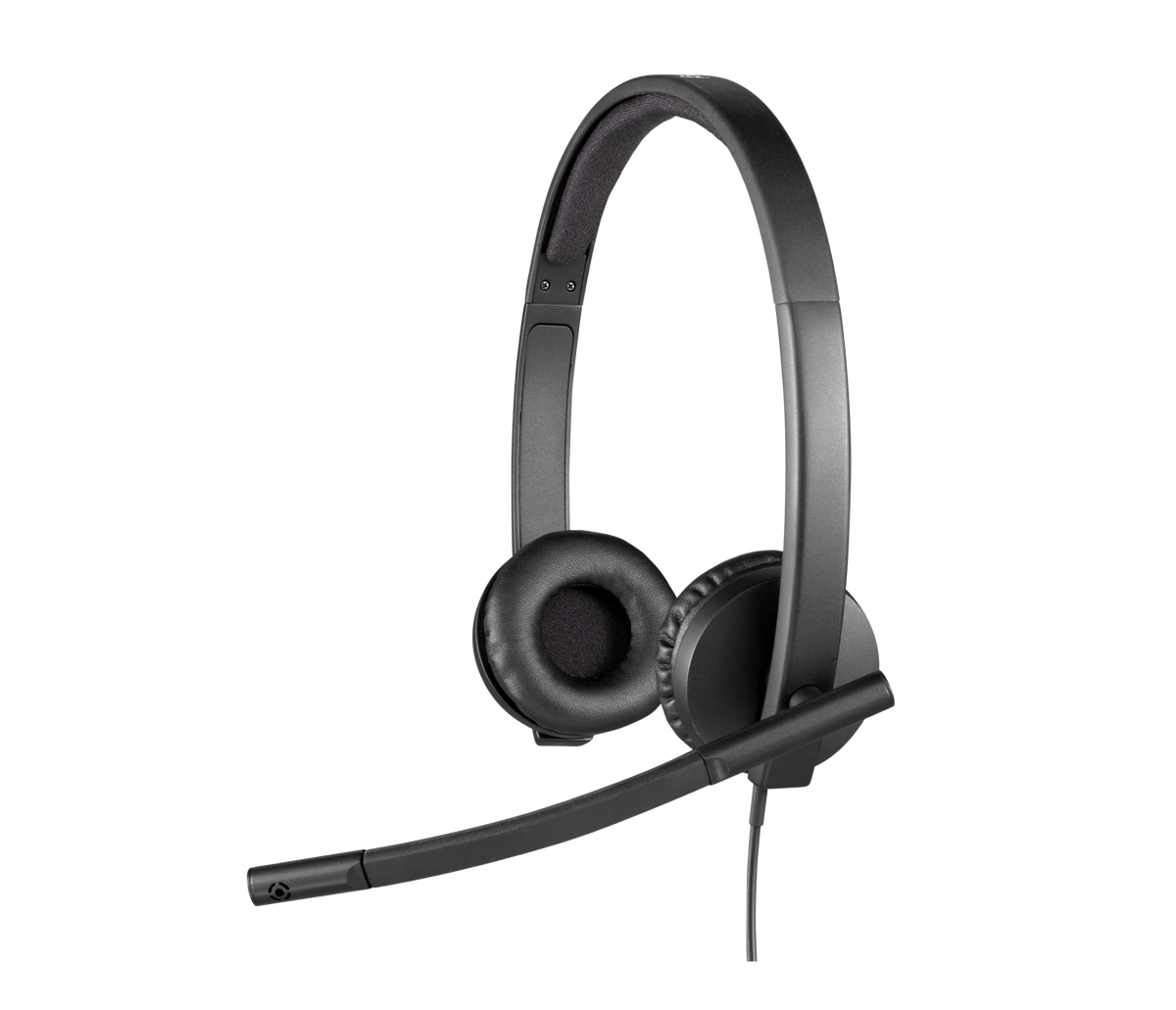 Logitech VC Headset H570e Stereo USB Noise Canceling Mic