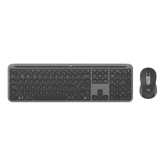 Logitech MK950 Graphite Bluetooth Keyboard And Mouse