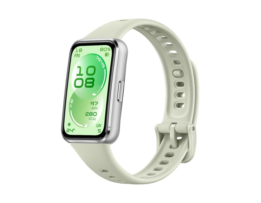Huawei Band Smart Fitness Tracker (1.62" AMOLED, Green Strap)