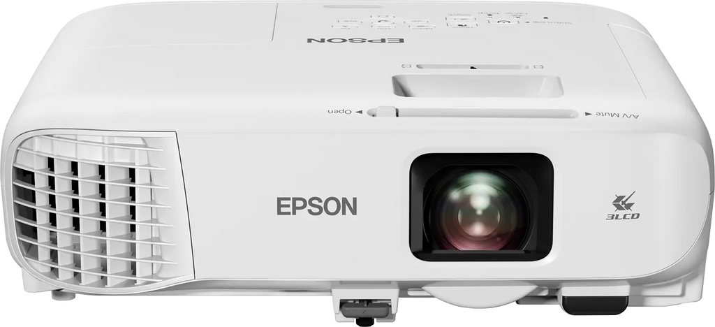 Epson 3600lm XGA Projector 1024x768 4:3 USB HDMI WiFi
