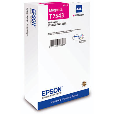 Epson Magenta XXL Ink Cartridge (WF-8090/WF-8590, 7,000 Pages)