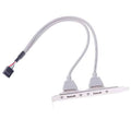 Mecer 2-Port USB 3.0 Back Panel Expansion Bracket