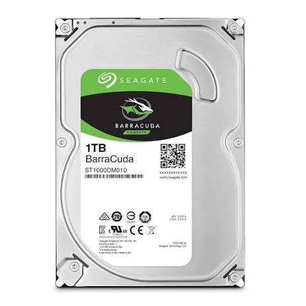 Seagate BarraCuda 1TB 2.5-inch Internal HDD (5400RPM, SATA 6Gb/s, 128MB Cache)