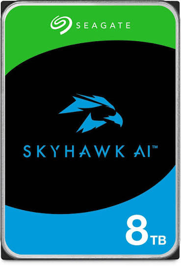 Seagate SkyHawk AI 8TB 3.5 Inch SATA Surveillance Drive