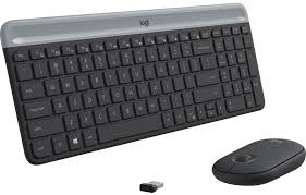Logitech MK470 Wireless Keyboard And Mouse Graphite USB