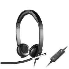 Logitech VC Headset H650e Stereo USB Double Ear For Calls