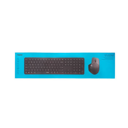 Rapoo 9560M Multi-Mode Ultra-Slim Wireless Desktop Set