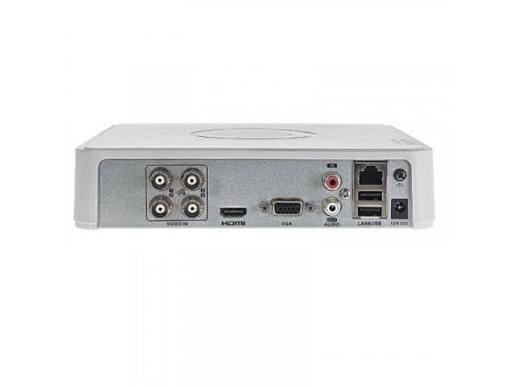Hikvision 4-Channel 720p Mini 1U H.265 DVR (1 SATA)