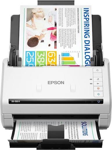 Epson A4 Sheet-Fed Document Scanner (70ppm, Wi-Fi, LAN, A3 Stitching)
