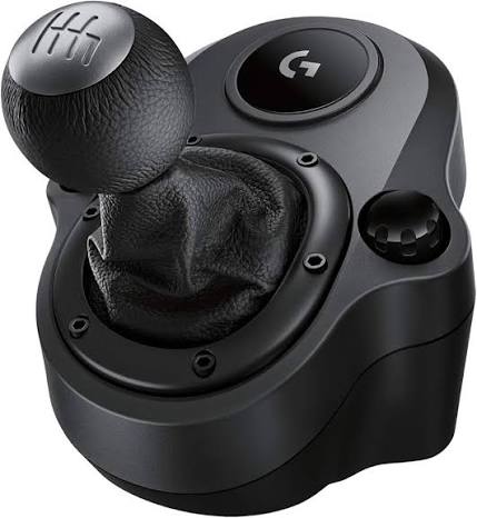 Logitech Driving Force Shifter (G-Series Racing Wheel Accessory) - Black Leather