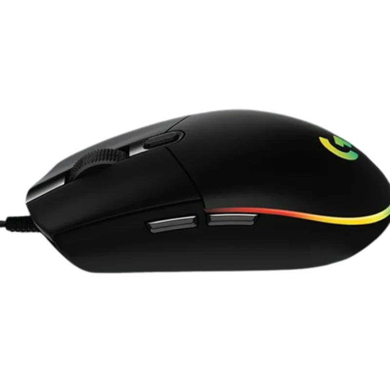 Logitech G203 LIGHTSYNC Wired Gaming Mouse - Black