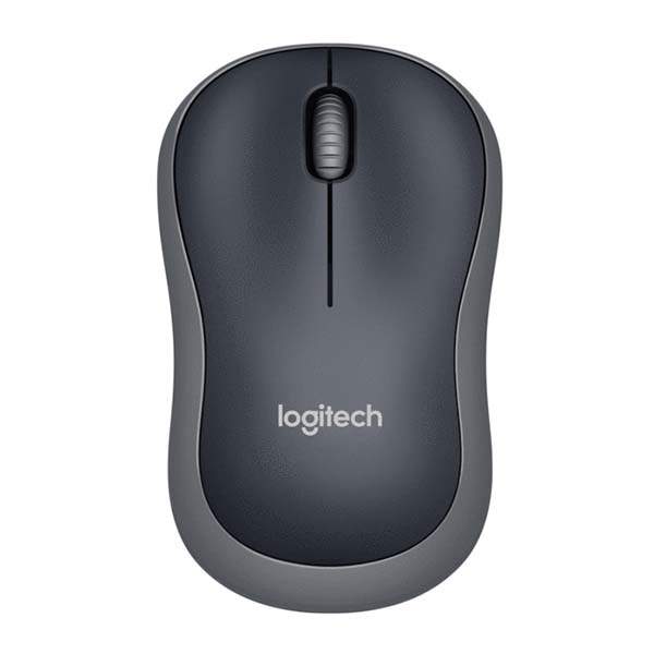 Logitech M185 Wireless Mouse Swift Grey USB Receiver