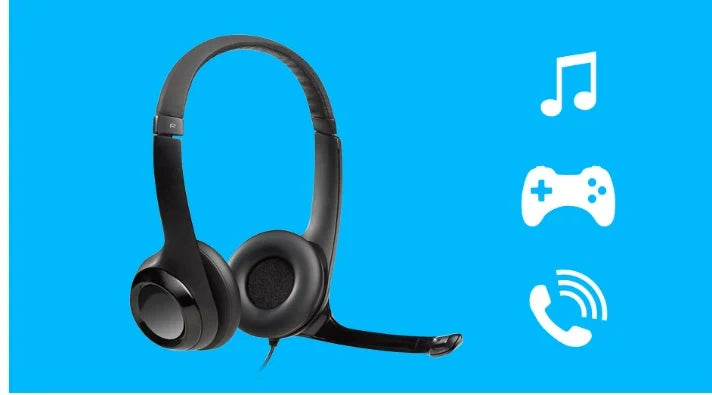 Logitech H390C Stereo Headset USB C Black for Calls
