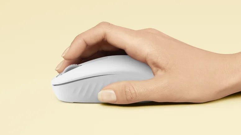 Logitech M196 Wireless Bluetooth Mouse - Off-White