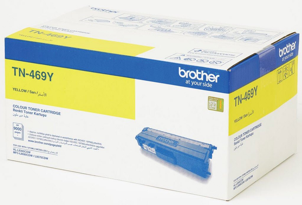 Brother High Yield Yellow Toner For HLL8360CDW MFCL8690CDW