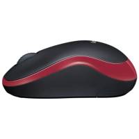 Logitech M185 Wireless Mouse - Red