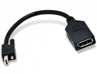 DisplayPort Female To Mini DisplayPort Male Adapter