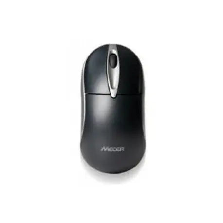 Mecer Black Optical Mouse PS2 Wired Computer Accessory