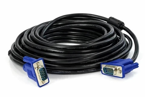 SVGA Male To Male Cable 20M 133A For Projectors And Displays