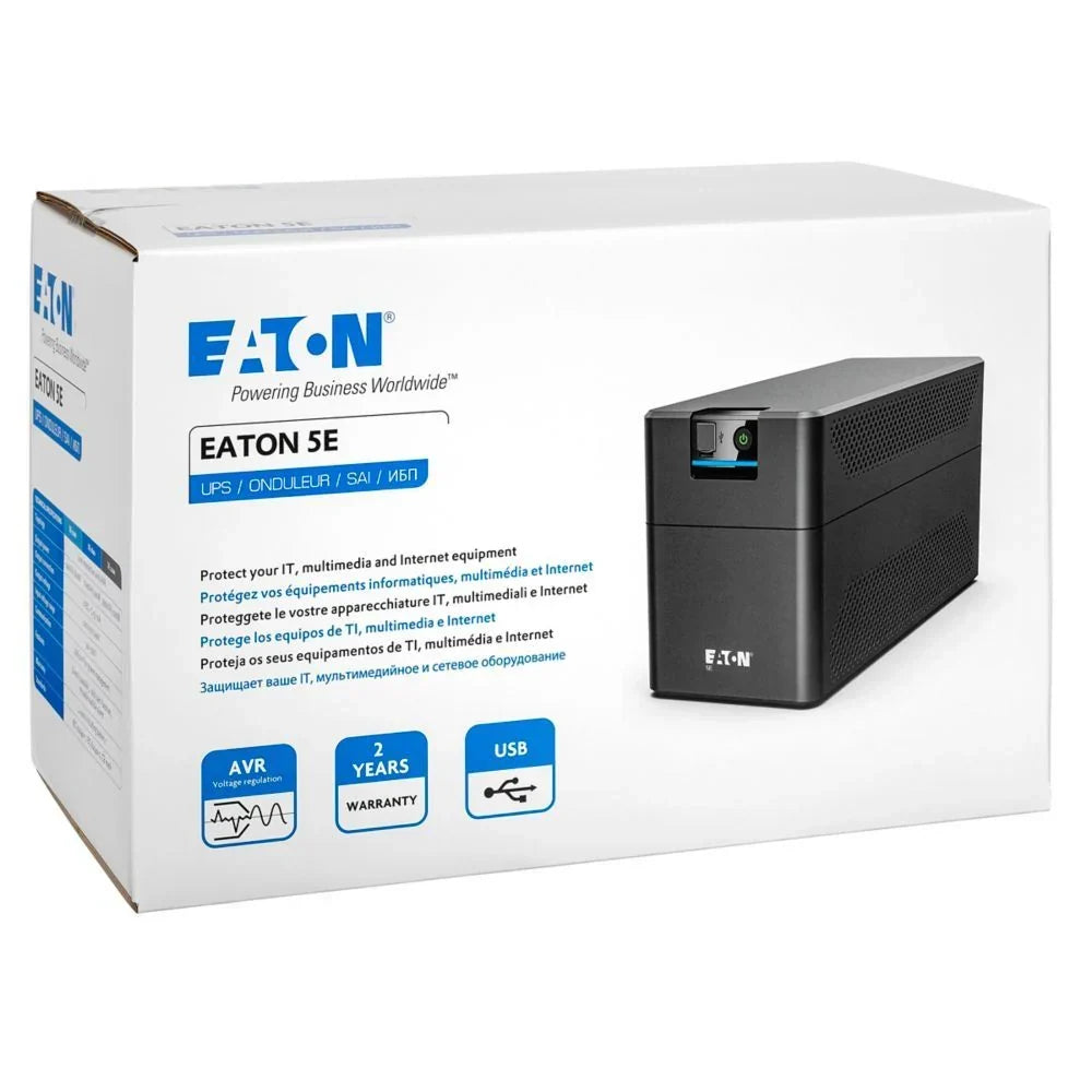 Eaton 5E 1200 USB IEC G2 UPS 1200VA 230V Tower Home Office