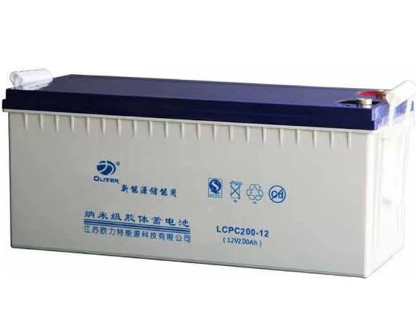 Oliter Gel 200Ah 12V Deep Cycle Battery Maintenance Free