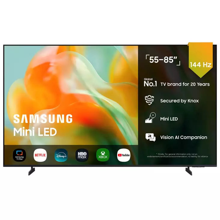 Samsung 75" M80H 4K UHD Mini LED Smart TV (144Hz, Tizen OS)