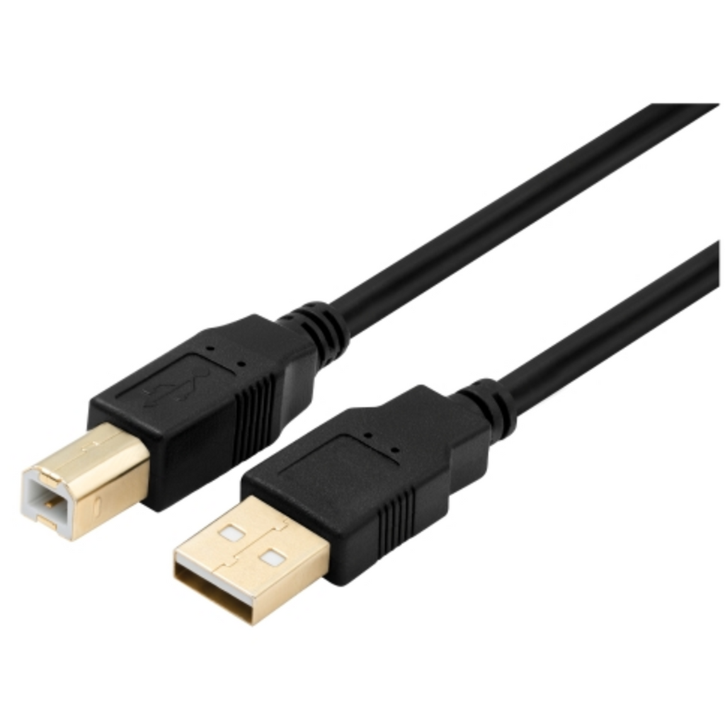 USB 2.0 Type-A to Type-B Printer Cable (1.8m)