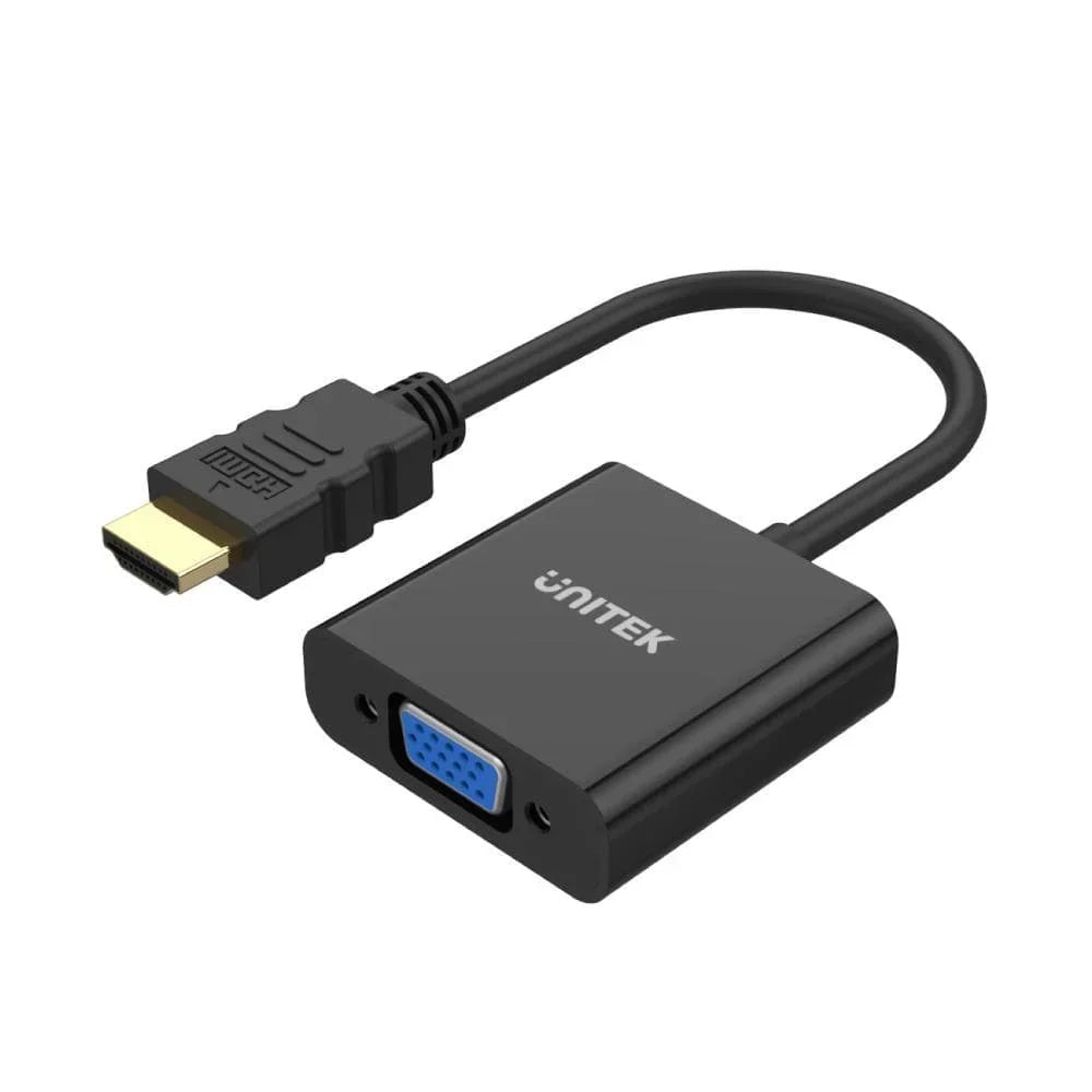 HDMI To VGA Adapter With Audio 3.5mm For Presentations