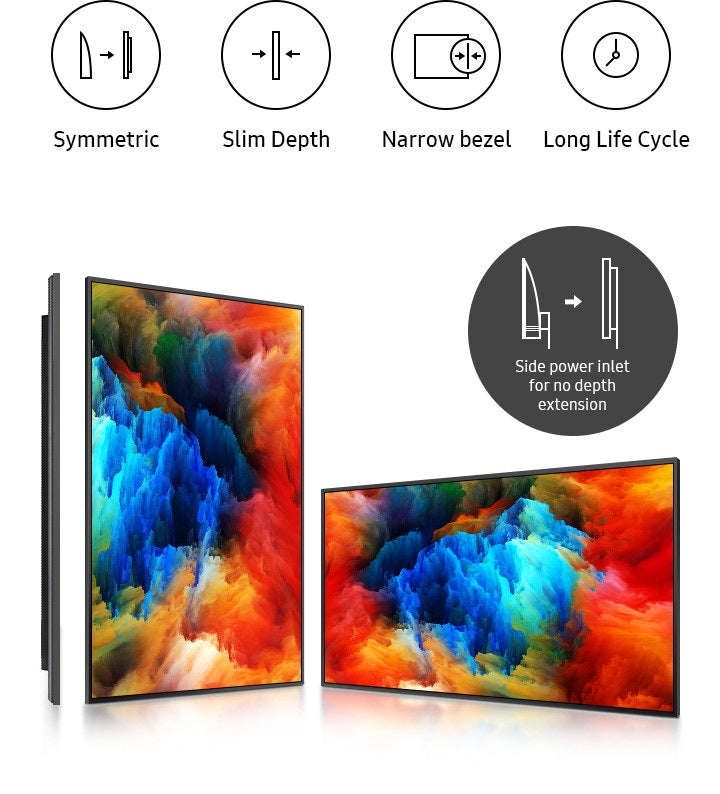 Samsung 55 Inch Professional Display 4K UHD 500 Nit SSSP 6